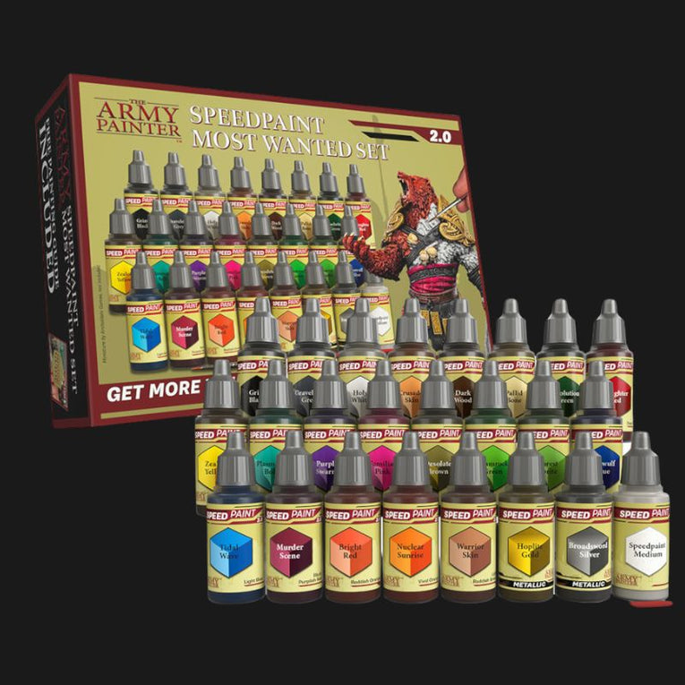 The Army Painter Speedpaint Most Wanted Set 2.0