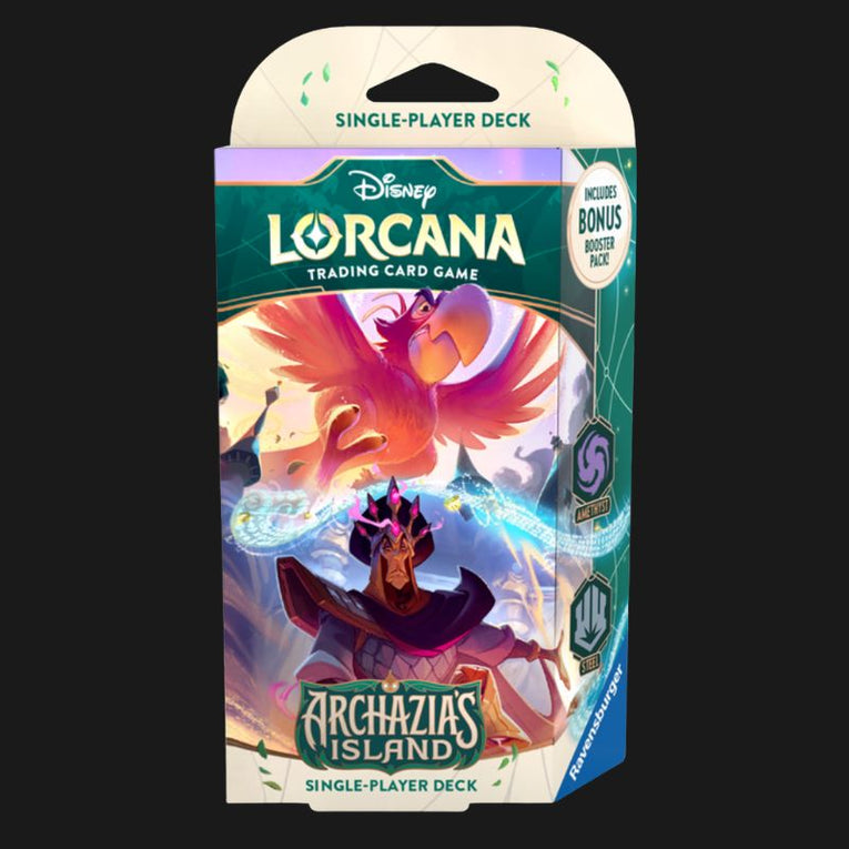 Disney Lorcana: Archazias Island - Amethyst & Steel Starter Deck - EN
