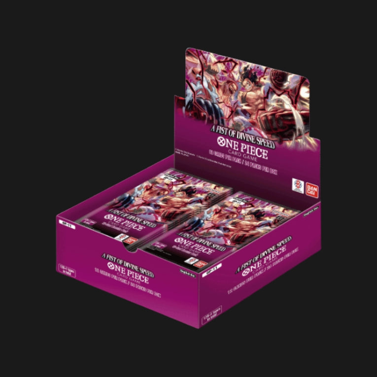 One Piece Card Game OP-11 Booster Display (24 Packs, English) – A Fist of Divine Speed