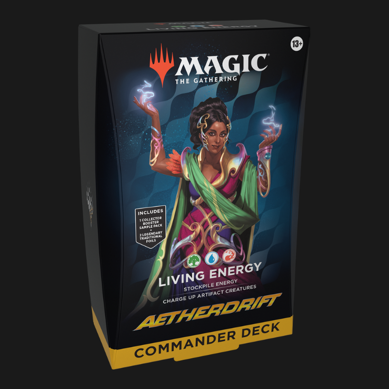 Magic the Gathering Aetherdrift Commander Deck Living Energy