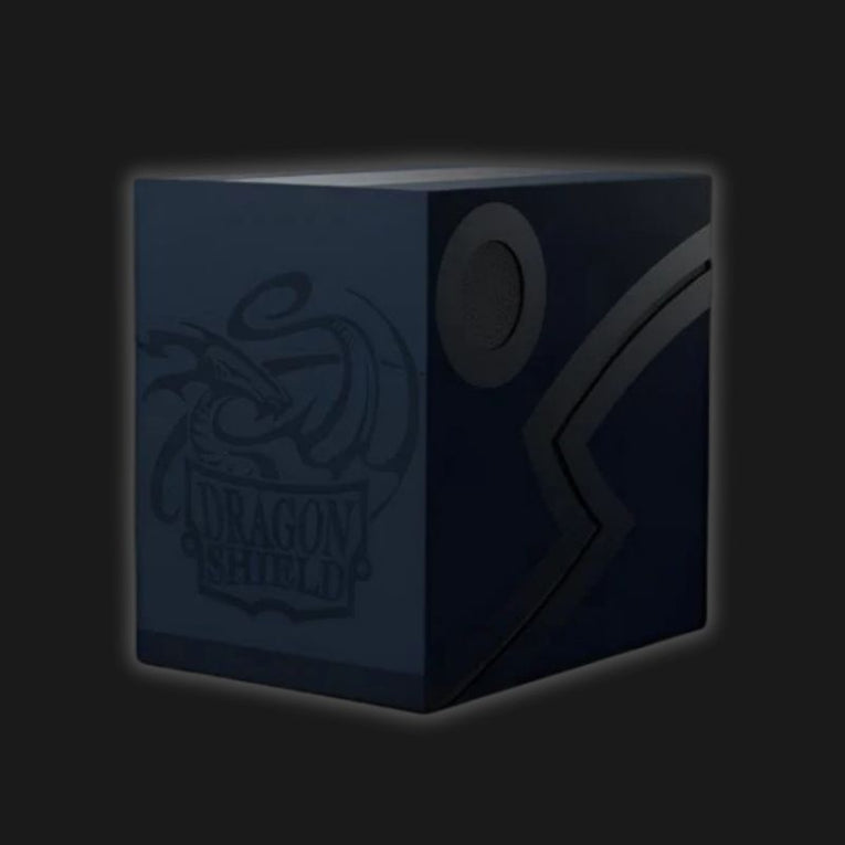 Dragon Shield Double Shell Deck Box – Midnight Blue/Black