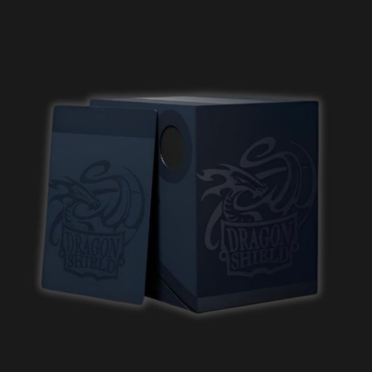 Dragon Shield Double Shell Deck Box – Midnight Blue/Black