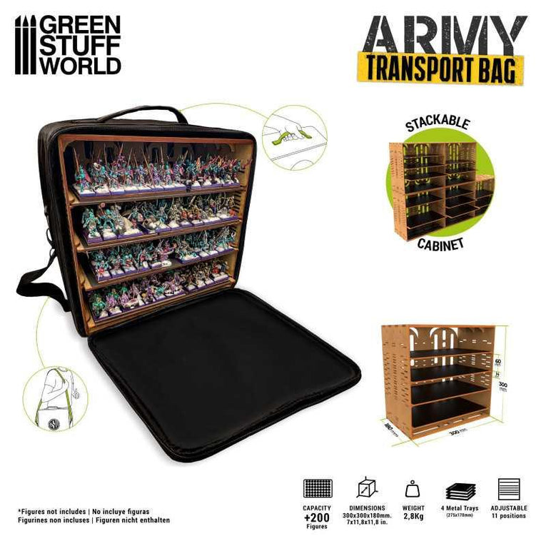 Army Transport Bag by Green Stuff World - Ventura Games