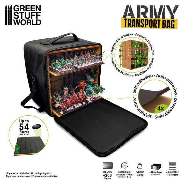 Army Transport Bag by Green Stuff World - Ventura Games
