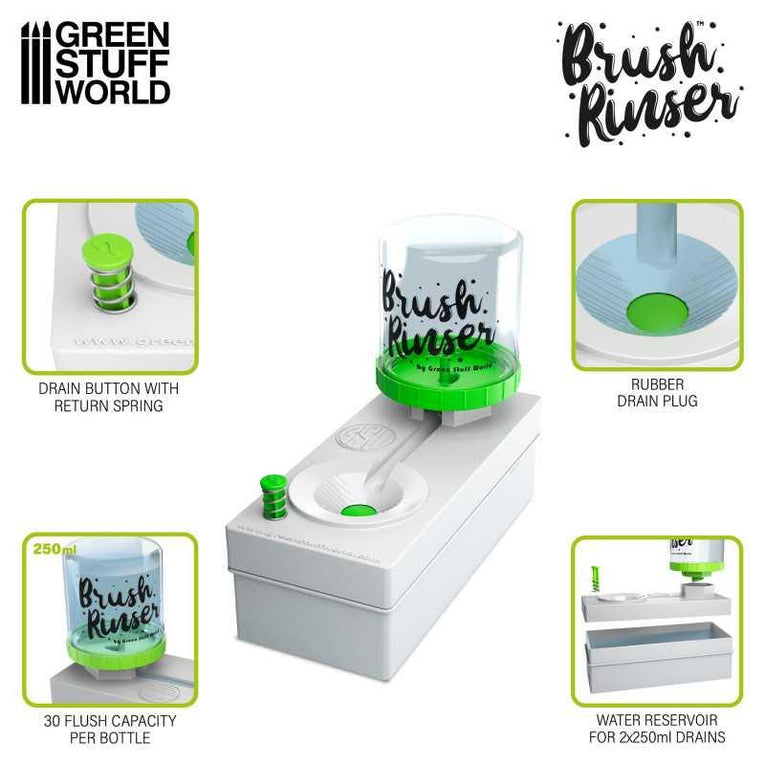 BRUSH RINSER 250ml - Green Stuff World - Ventura Games
