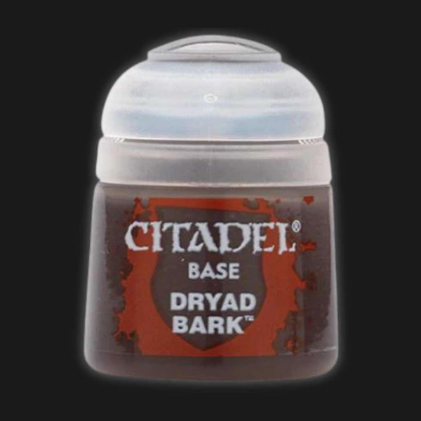 Peinture Citadel - Base - Couleur Dryad Bark - Pot 12ml - Pour Warhammer Et Modélisme