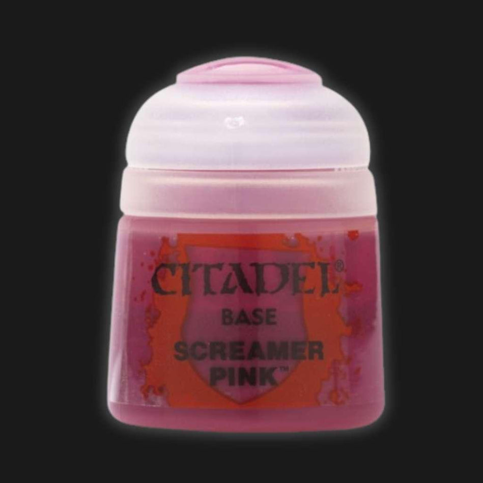 Citadel Paint Base - Screamer Pink - Ventura Games