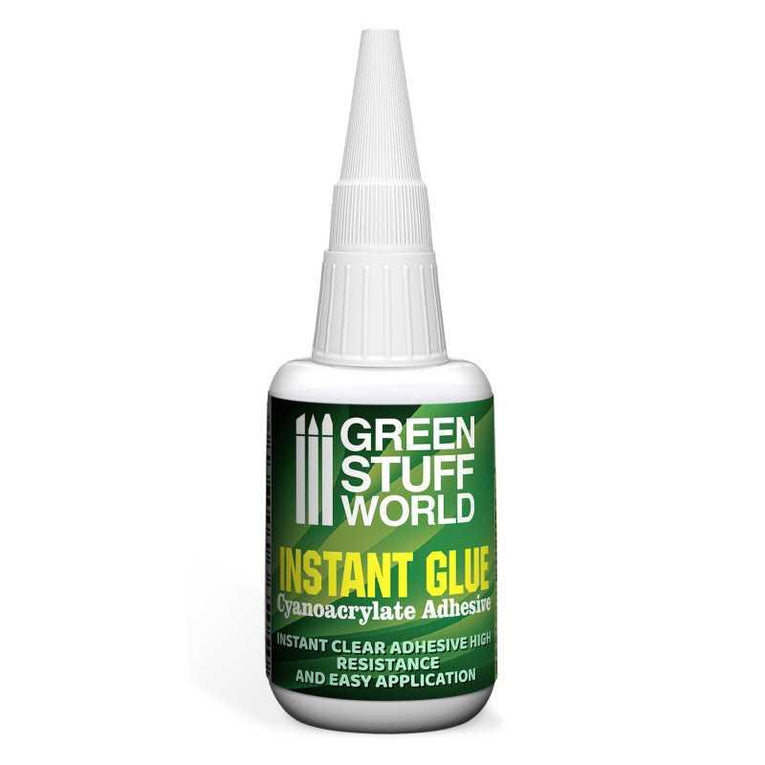 Cyanoacrylate Glue 20g - Fast-Bonding Adhesive - Green Stuff World - Ventura Games