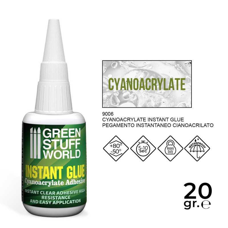 Cyanoacrylate Glue 20g - Fast-Bonding Adhesive - Green Stuff World - Ventura Games