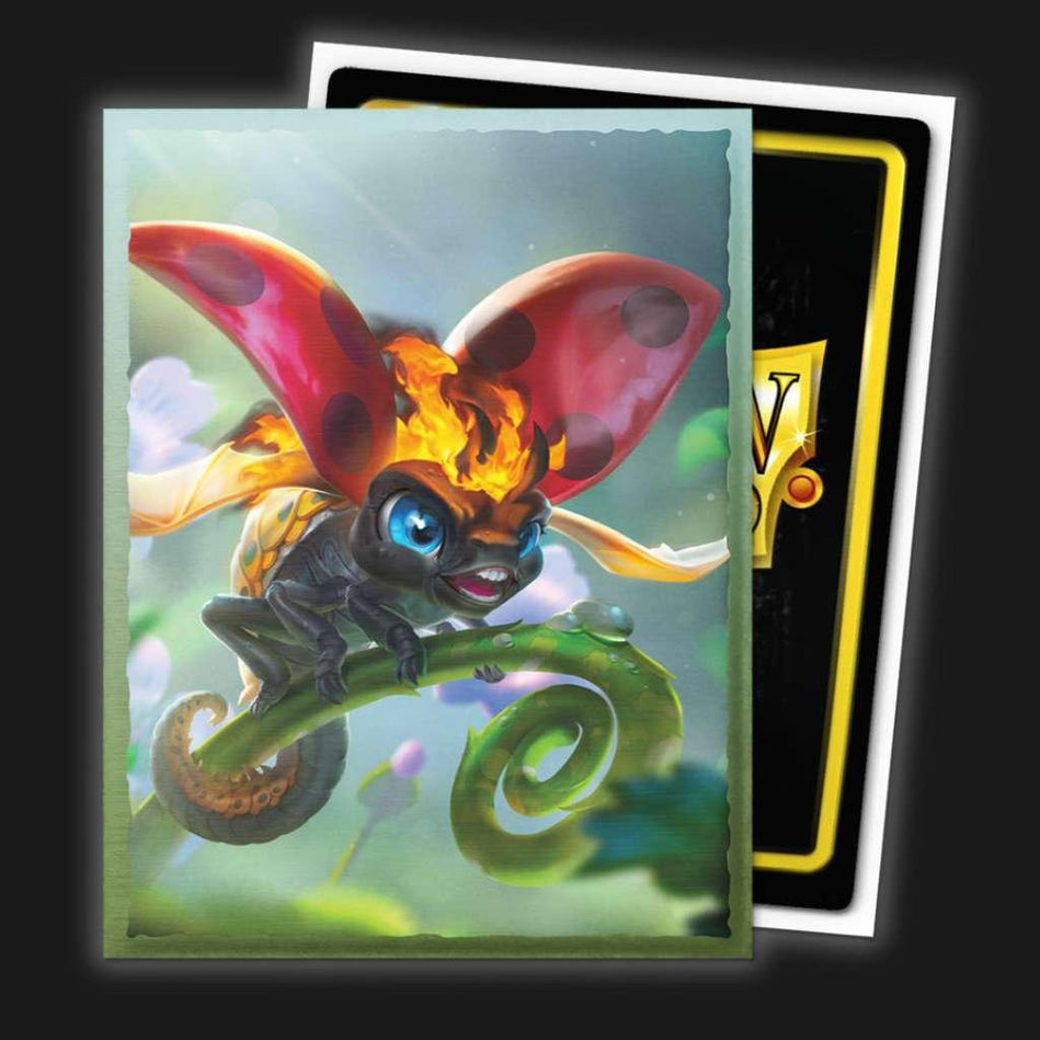 Dragon Shield Brushed Art Sleeves - The Burnbug - Standard Size Sleeves - Ventura Games