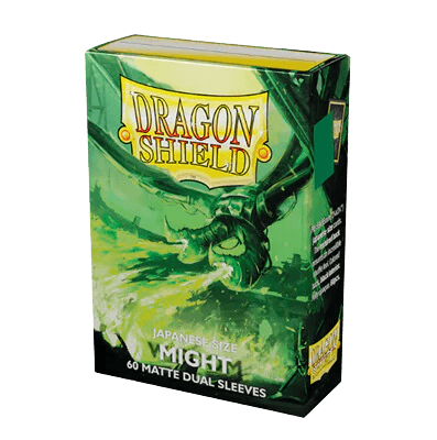 Dragon Shield Japanese Matte Dual Sleeves - Might (60 Sleeves) - Ventura Games