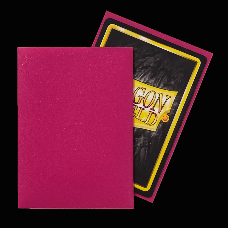 Dragon Shield Magenta - Matte Sleeves - Standard Size - Ventura Games