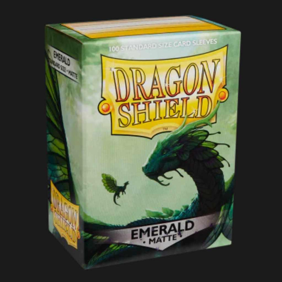 Dragon Shield Matte Sleeves - Emerald (100 Sleeves) - Ventura Games