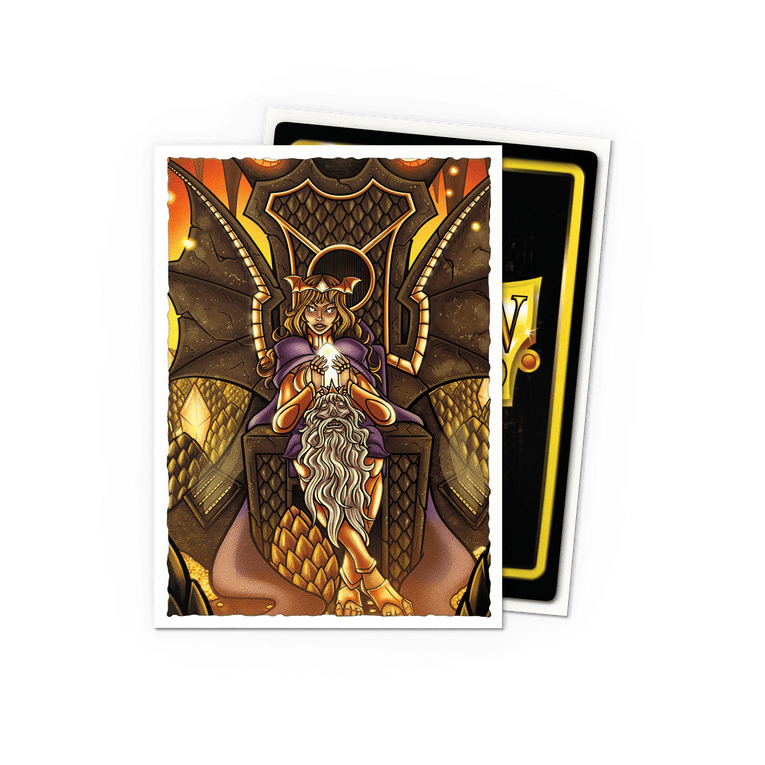 Dragon Shield Sleeves - Matte Queen Athromark (100 Sleeves) - Ventura Games
