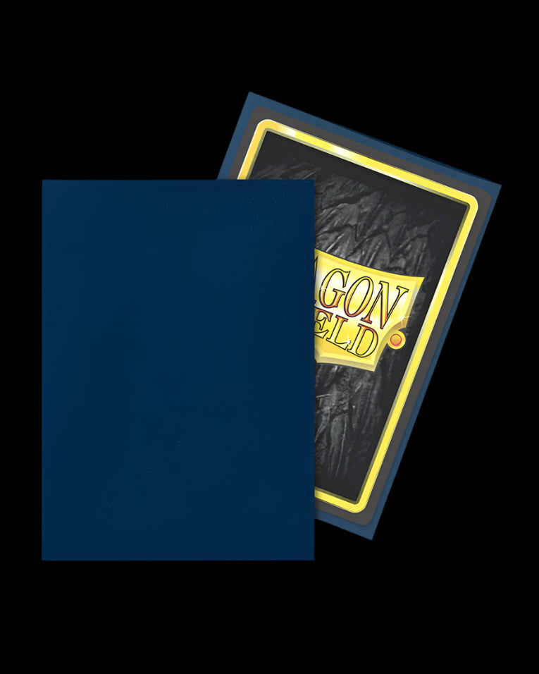 Dragon Shield Standard Matte Sleeves - Midnight Blue (100 Sleeves) - Ventura Games