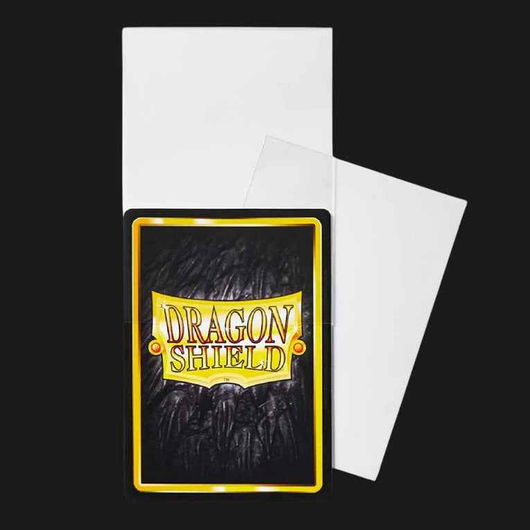 Dragon Shield Standard Perfect Fit Sleeves - Clear/Clear (100 Sleeves) - Ventura Games