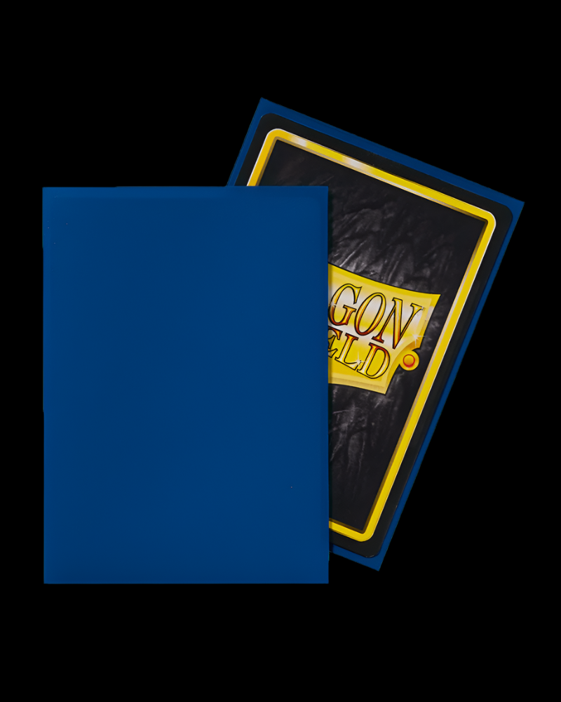 Dragon Shield Standard Sleeves - Matte Blue (100 Sleeves) - Ventura Games