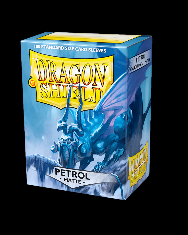 Dragon Shield Standard Sleeves - Matte Petrol (100 Sleeves) - Ventura Games