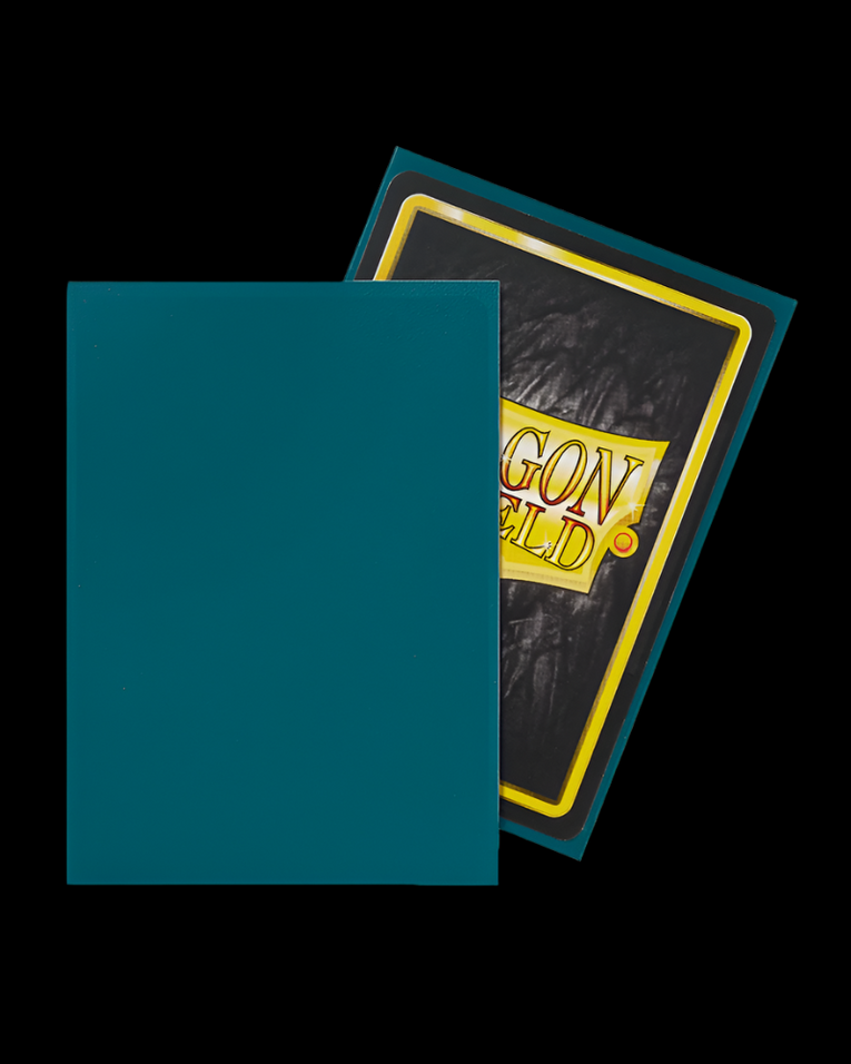 Dragon Shield Standard Sleeves - Matte Petrol (100 Sleeves) - Ventura Games