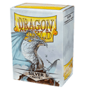 Dragon Shield Standard Sleeves - Matte Silver (100 Sleeves) - Ventura Games