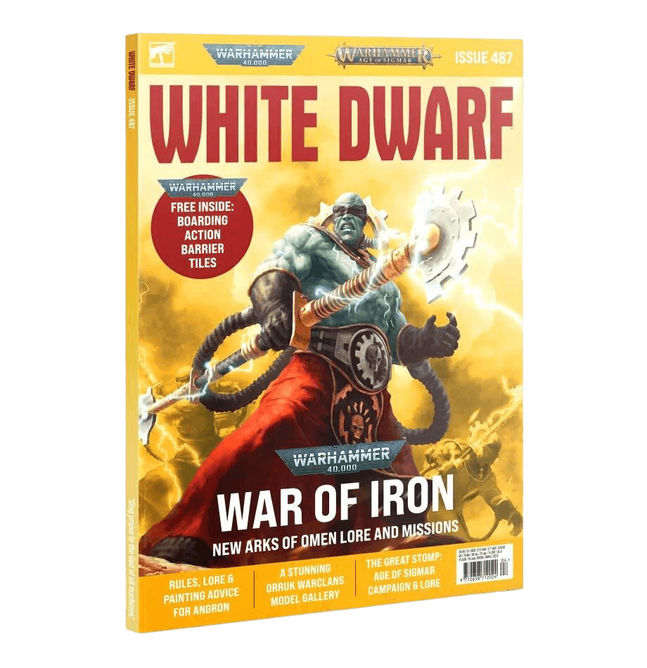 Explore War of Iron: New Arks Of Omen Lore and Missions - White Dwarf 487 - Ventura Games