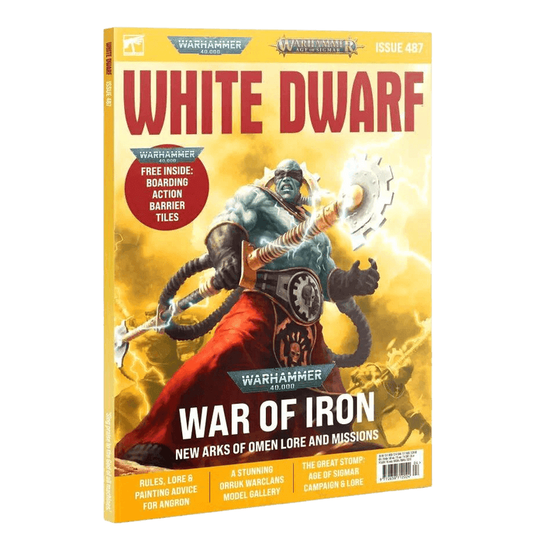 Explore War of Iron: New Arks Of Omen Lore and Missions - White Dwarf 487 - Ventura Games