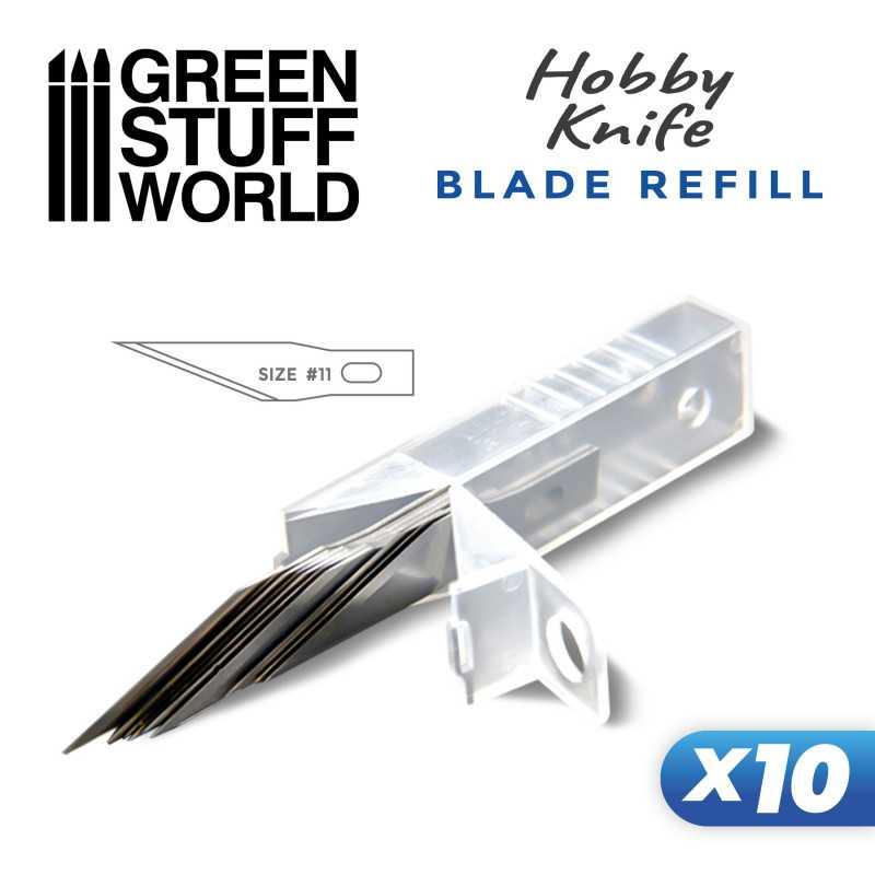 10x Hobby Knife Blade Refill - Green Stuff World - Ventura Games