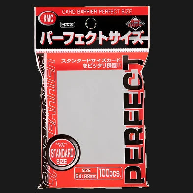 KMC Perfect Fit Standard Size Sleeves - 100 pcs – Ventura Games