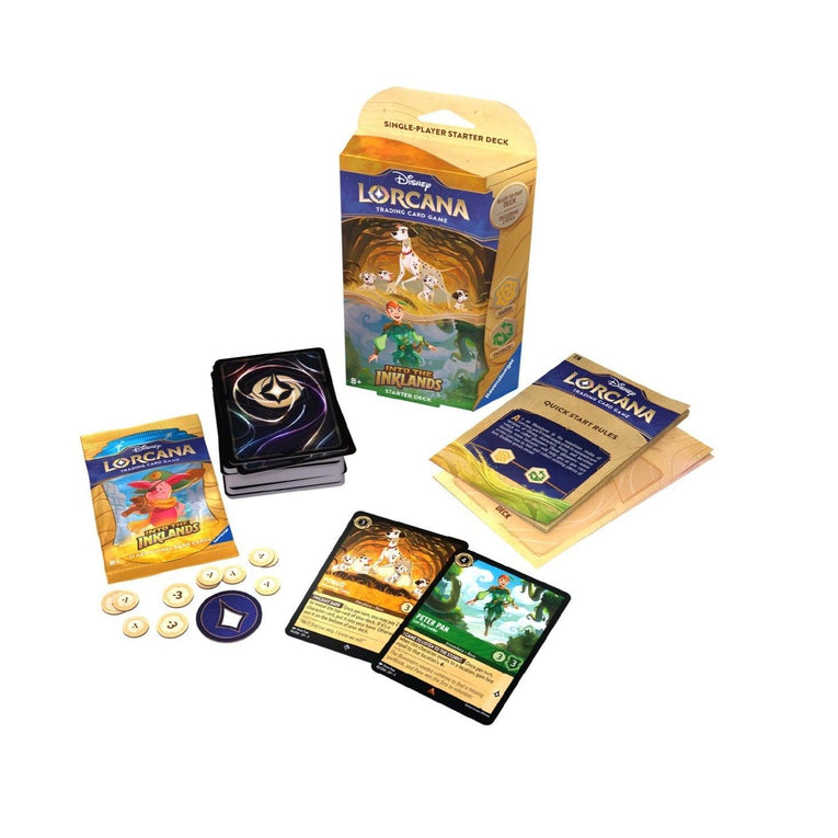 Lorcana - Into the Inklands: Amber & Emerald Starter Deck - Ventura Games