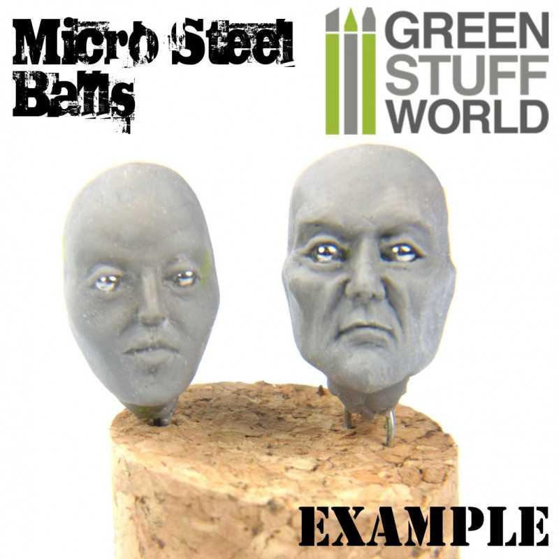 Micro STEEL Balls (2-4mm) by Green Stuff World - Ventura Games
