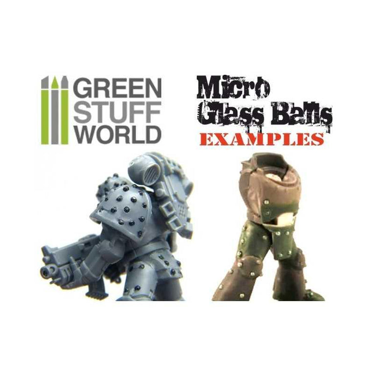 Mixed Micro Glass Balls (0.5-1.5mm) by Green Stuff World - Ventura Games