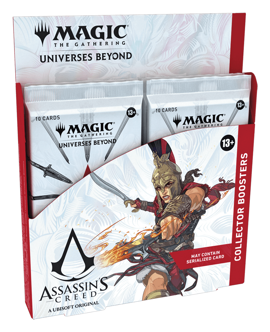 MTG - Assassin's Creed Collector's Booster Display (12 Packs) - EN Ventura Games MTG - Assassin's Creed Collector's Booster Display (12 Packs) - EN Ventura Games