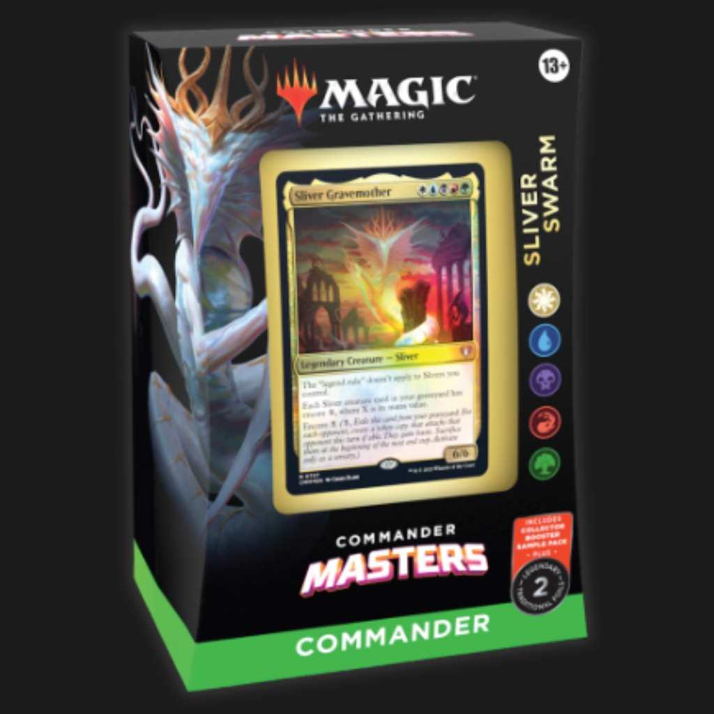 mtg sliver swarm commander deck MTG Commander Masters Deck