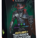 MTG - Outlaws of Thunder Junction: "Grand Larceny" Commander Deck - Ventura Games