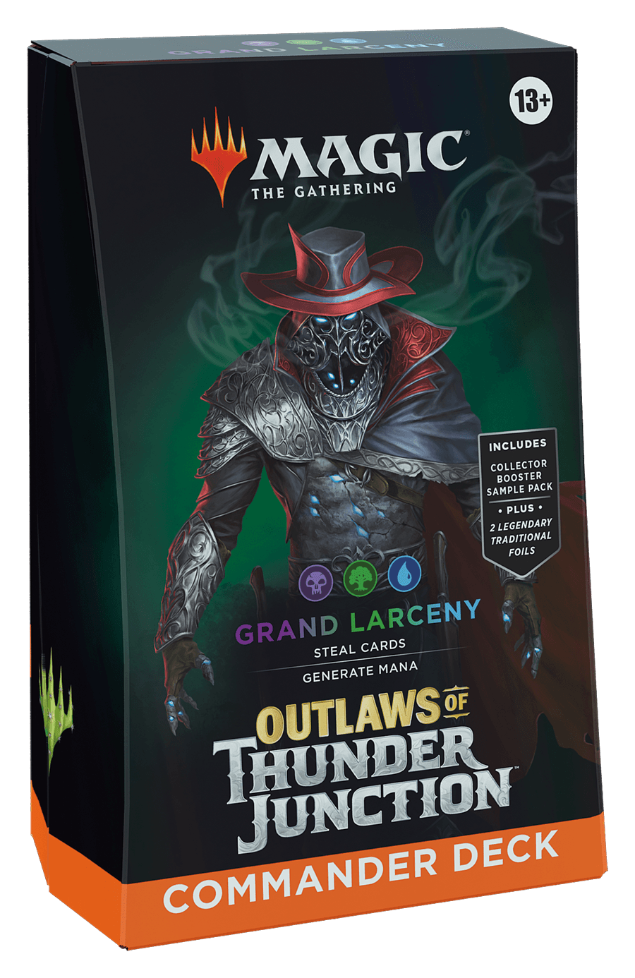 MTG - Outlaws of Thunder Junction: "Grand Larceny" Commander Deck - Ventura Games