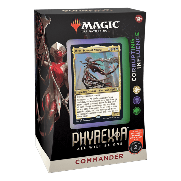 MTG Phyrexia: All Will Be One Commander Deck 'Corrupting Influence' - English | Magic: The Gathering TCG - Ventura Games