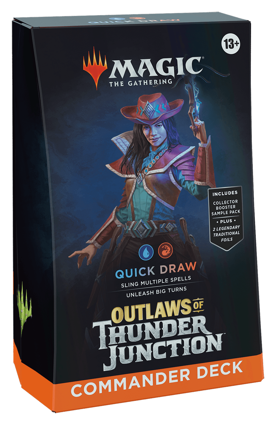 MTG - Outlaws of Thunder Junction: "Quick Draw" Commander Deck - Ventura Games