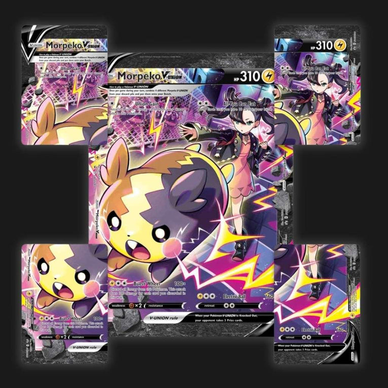 PKM - Crown Zenith: Morpeko V-UNION Premium Playmat Collection - Ventura Games