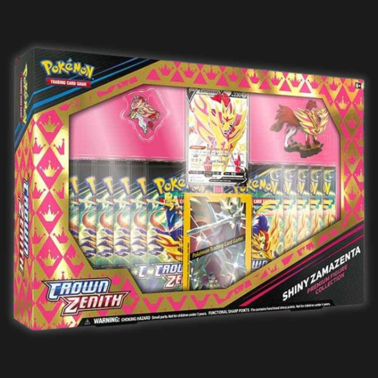 PKM - Sword & Shield 12.5 Crown Zenith Premium Figure Shiny Zamazenta Box - EN - Ventura Games