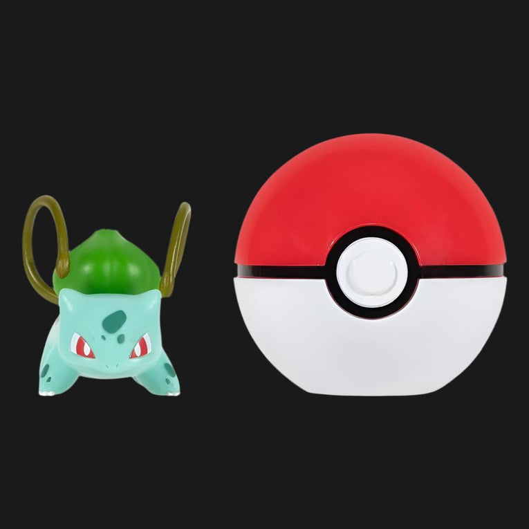 Pokémon Clip'n'Go Poké Balls Bulbasaur & Poké Ball - Ventura Games