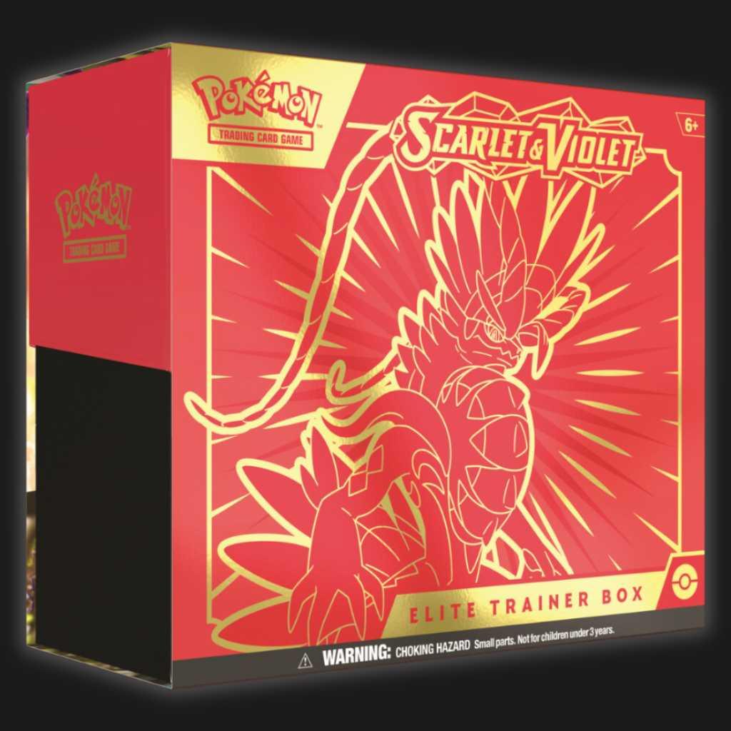 Pokémon TCG: Scarlet & Violet Elite Trainer Box - Koraidon - Recondici –  Ventura Games