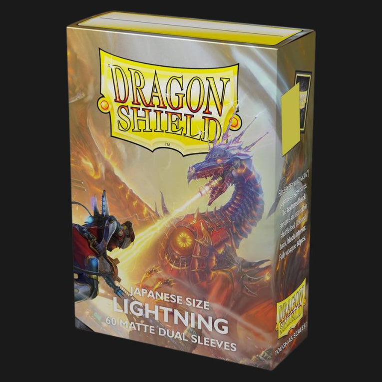 Dragon Shield Japanese size Dual Matte Sleeves - Lightning 'Ailia
