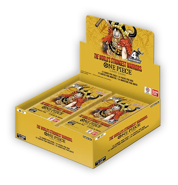 One Piece TCG OP-17 The World's Strongest Warriors Booster Box EN