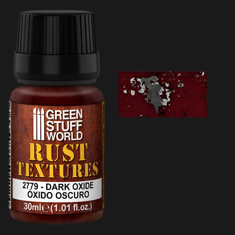 Rust Textures - DARK OXIDE RUST 30ml by Green Stuff World - Ventura Games