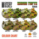 Shrubs TUFTS - 6mm self-adhesive - DARK VIOLET by Green Stuff World - Ventura Games