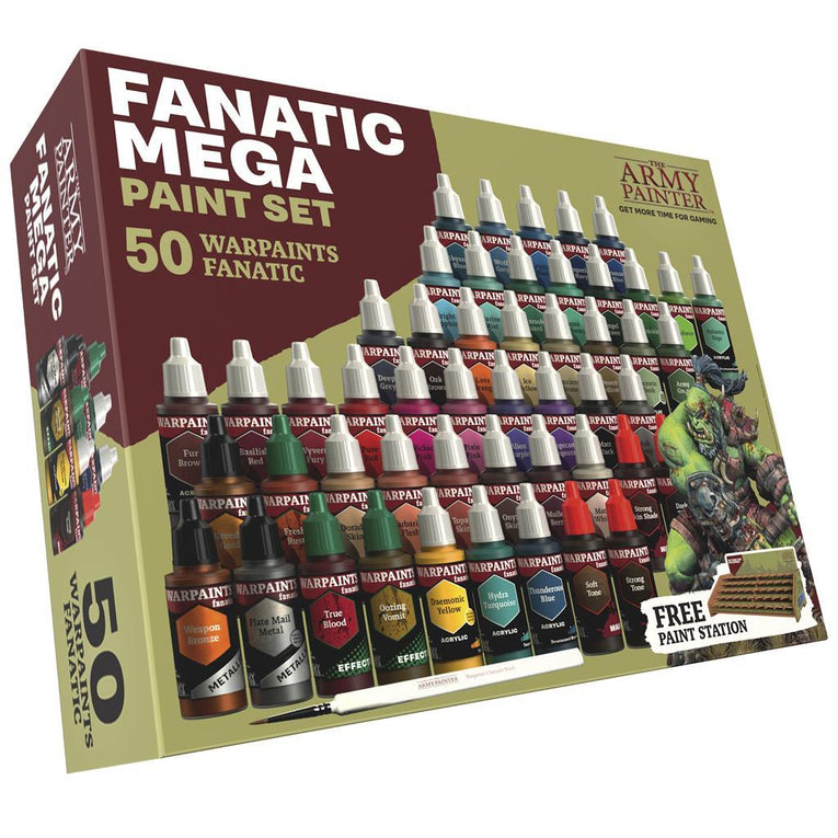 The Army Painter - Warpaints Fanatic - Mega Paint Set - Ventura Games
