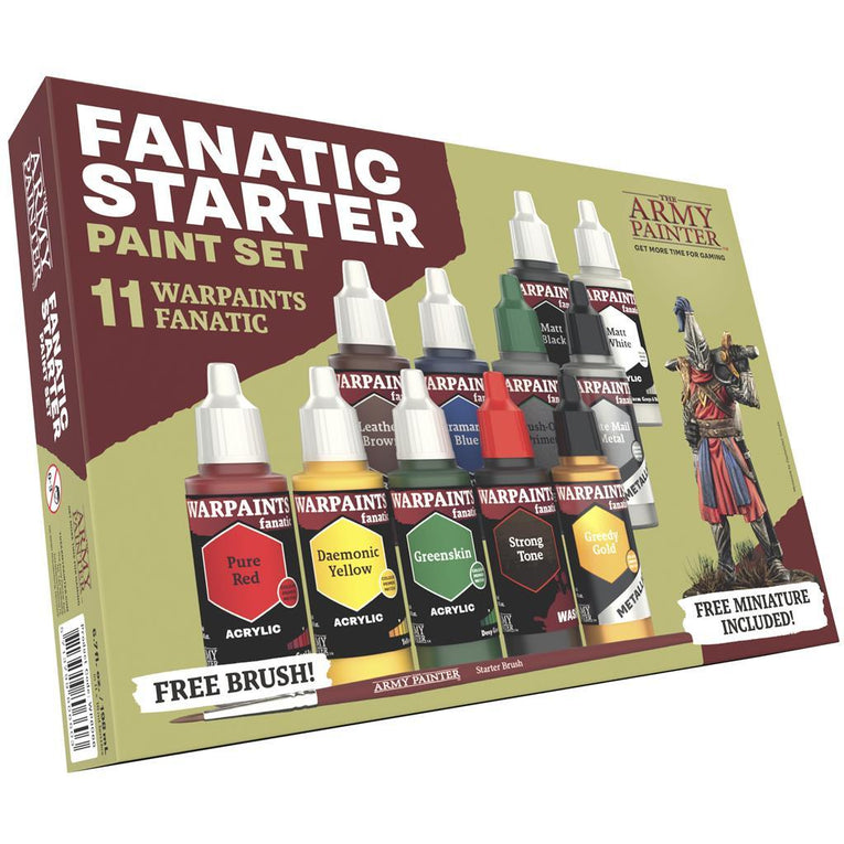 The Army Painter - Warpaints Fanatic - Starter Set - Ventura Games
