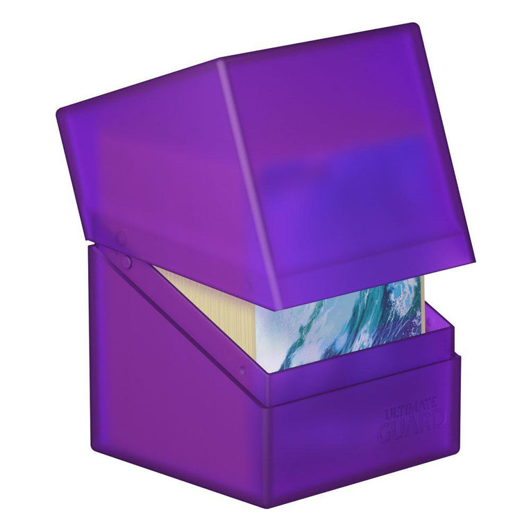 Ultimate Guard Boulder Deck Case 100+ Standard Size Amethyst - Ventura Games