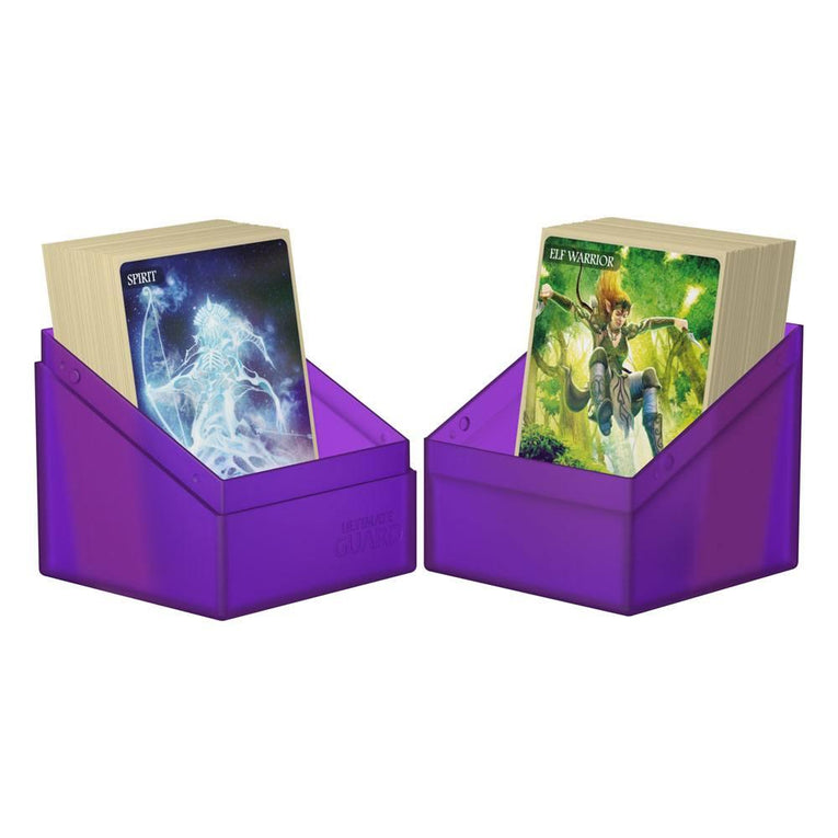 Ultimate Guard Boulder Deck Case 100+ Standard Size Amethyst - Ventura Games