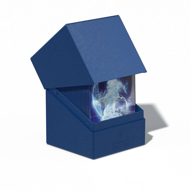 Ultimate Guard Return To Earth Boulder Deck Case 100+ Standard Size Blue - Ventura Games
